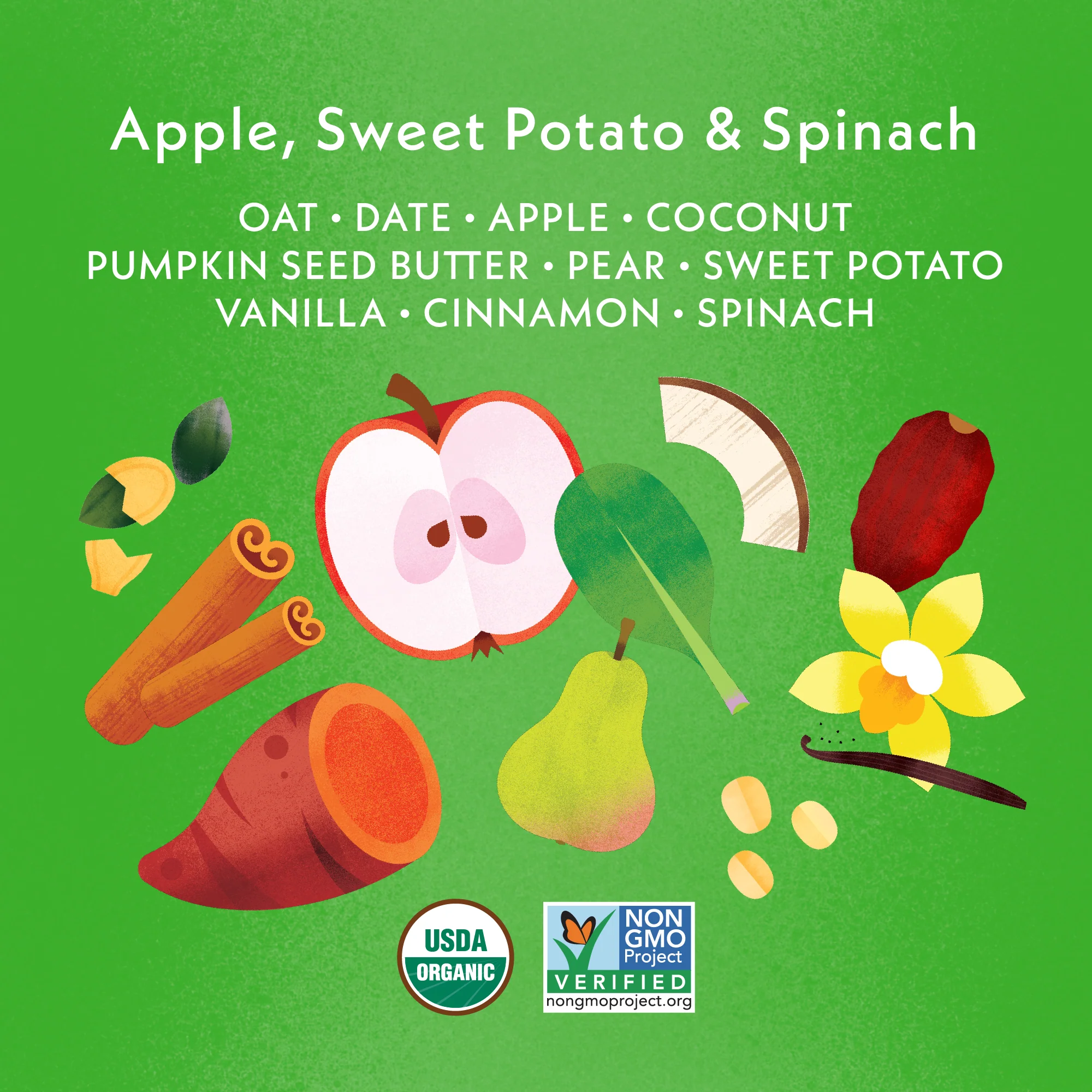 Apple, Sweet Potato & Spinach Tractor Wheels, 8 boxes - Image 5