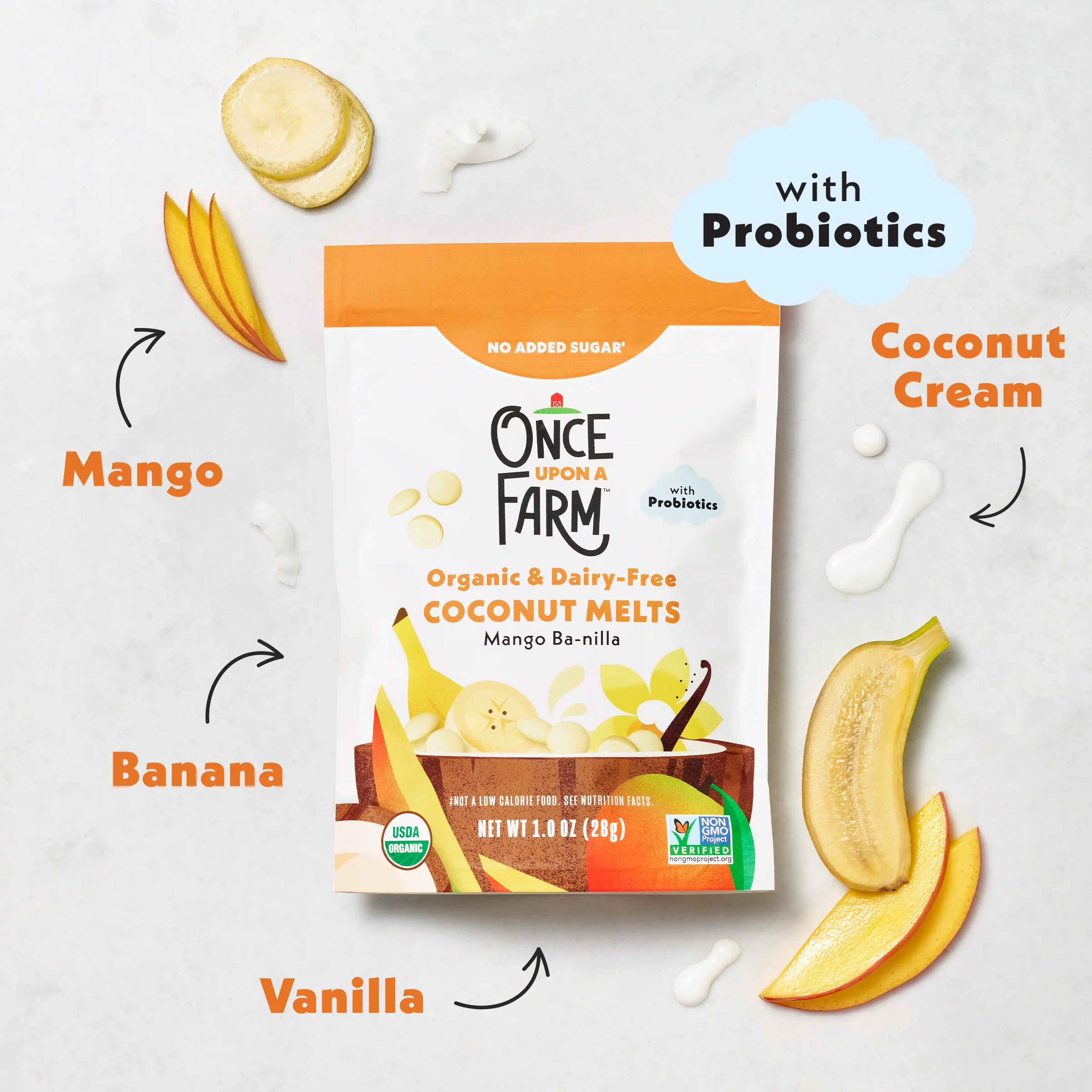Mango Ba-nilla Coconut Melts, 8ct - Image 3